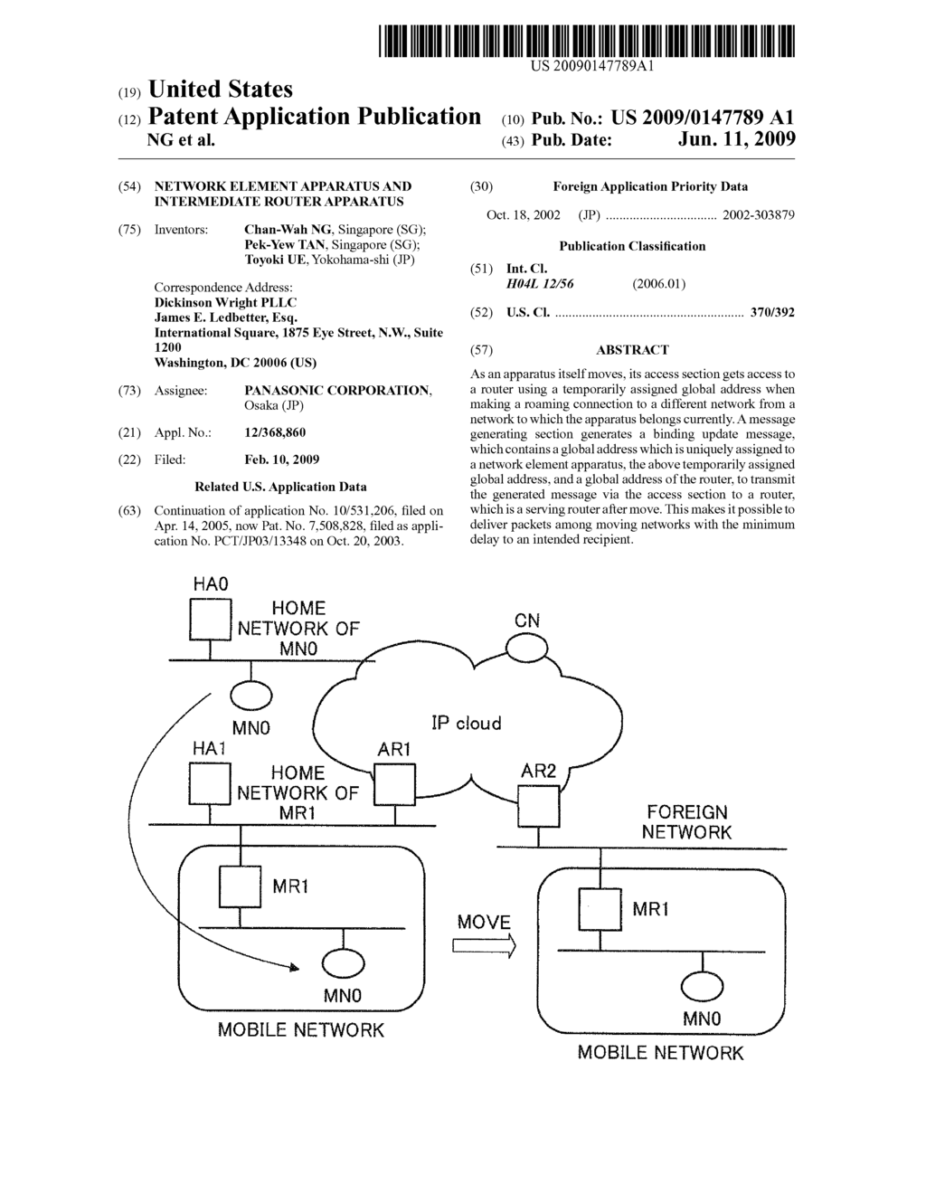 NETWORK ELEMENT APPARATUS AND INTERMEDIATE ROUTER APPARATUS - diagram, schematic, and image 01