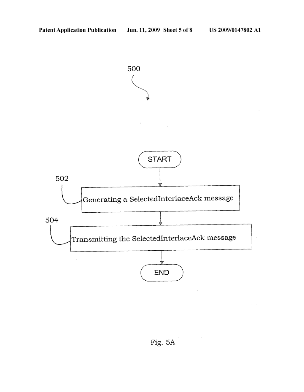 METHOD AND APPARATUS FOR TRANSMITTING AND RECEIVING SELECTED INTERLACE ACKNOWLEDGEMENT MESSAGES IN WIRELESS COMMUNICATION SYSTEMS - diagram, schematic, and image 06