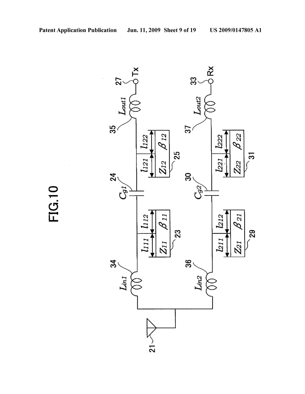 MULTIPLEXING CIRCUIT AND DESIGNING METHOD THEREFOR - diagram, schematic, and image 10