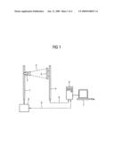 Method and device for noise suppression in medical images diagram and image