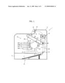 IMAGE FORMING APPARATUS, DRIVING DEVICE AND DRIVING FRAME THEREOF diagram and image