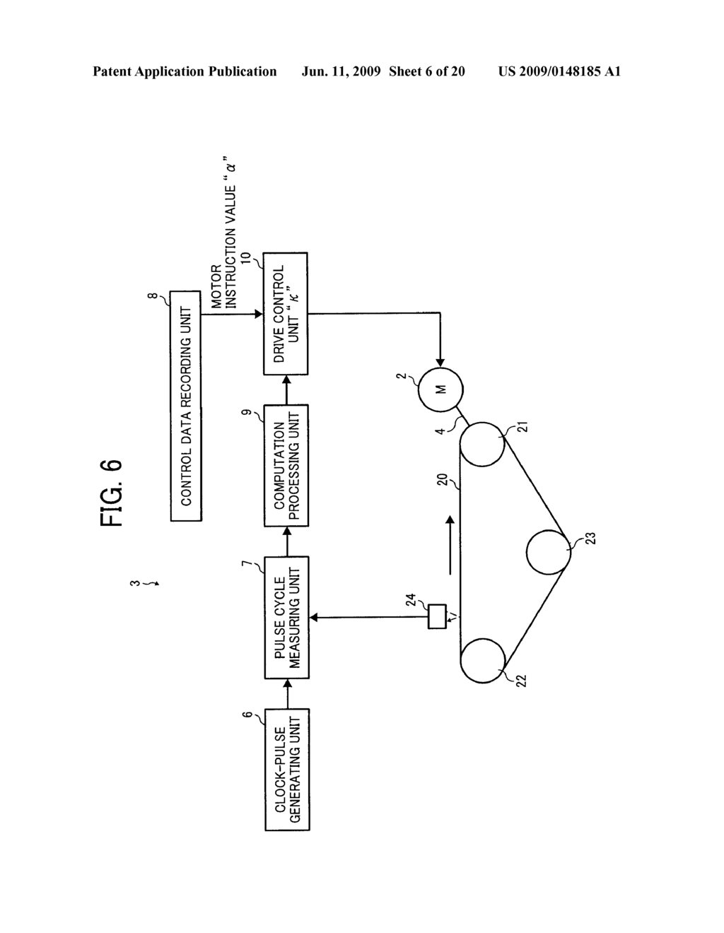 DRIVE CONTROL DEVICE OF A ROTATION MEMBER, METHOD FOR DRIVE CONTROL OF A ROTATION MEMBER, AND IMAGE FORMING APPARATUS INCLUDING THE DRIVE CONTROL DEVICE - diagram, schematic, and image 07