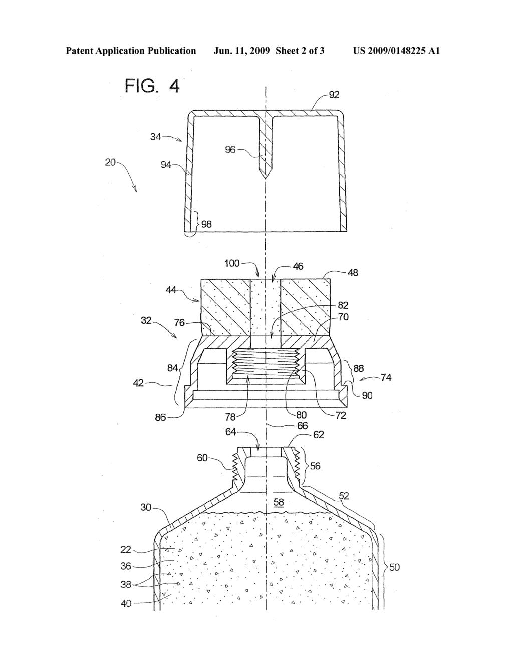 Tube With Resilient Applicator For Dispensing Texture Materials - diagram, schematic, and image 03