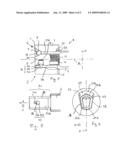 System for locking a first shaft with respect to a second shaft eliminating clearances between said shafts diagram and image