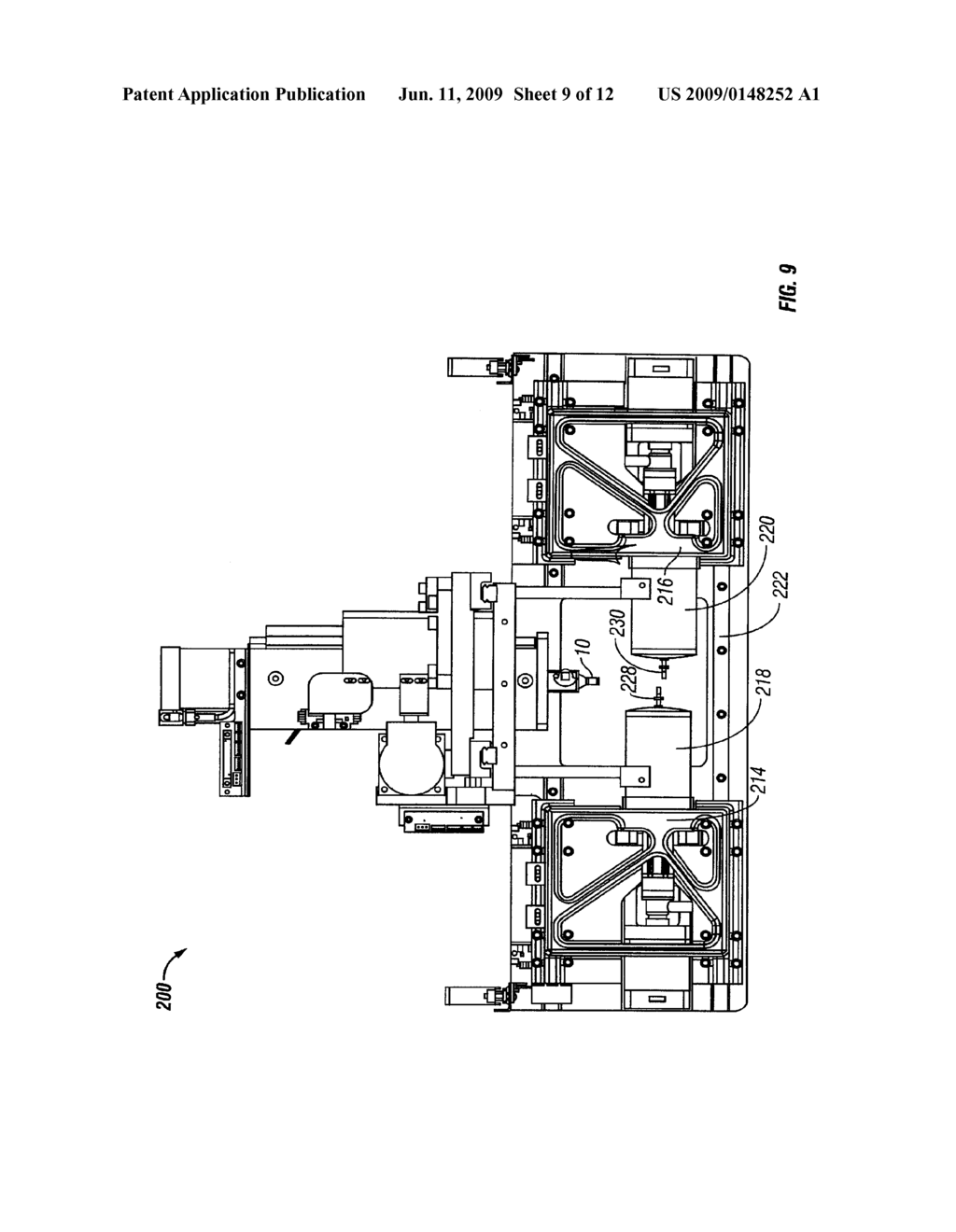 Milling Machine with Tool Changer Positionable Within Motion System Envelope - diagram, schematic, and image 10