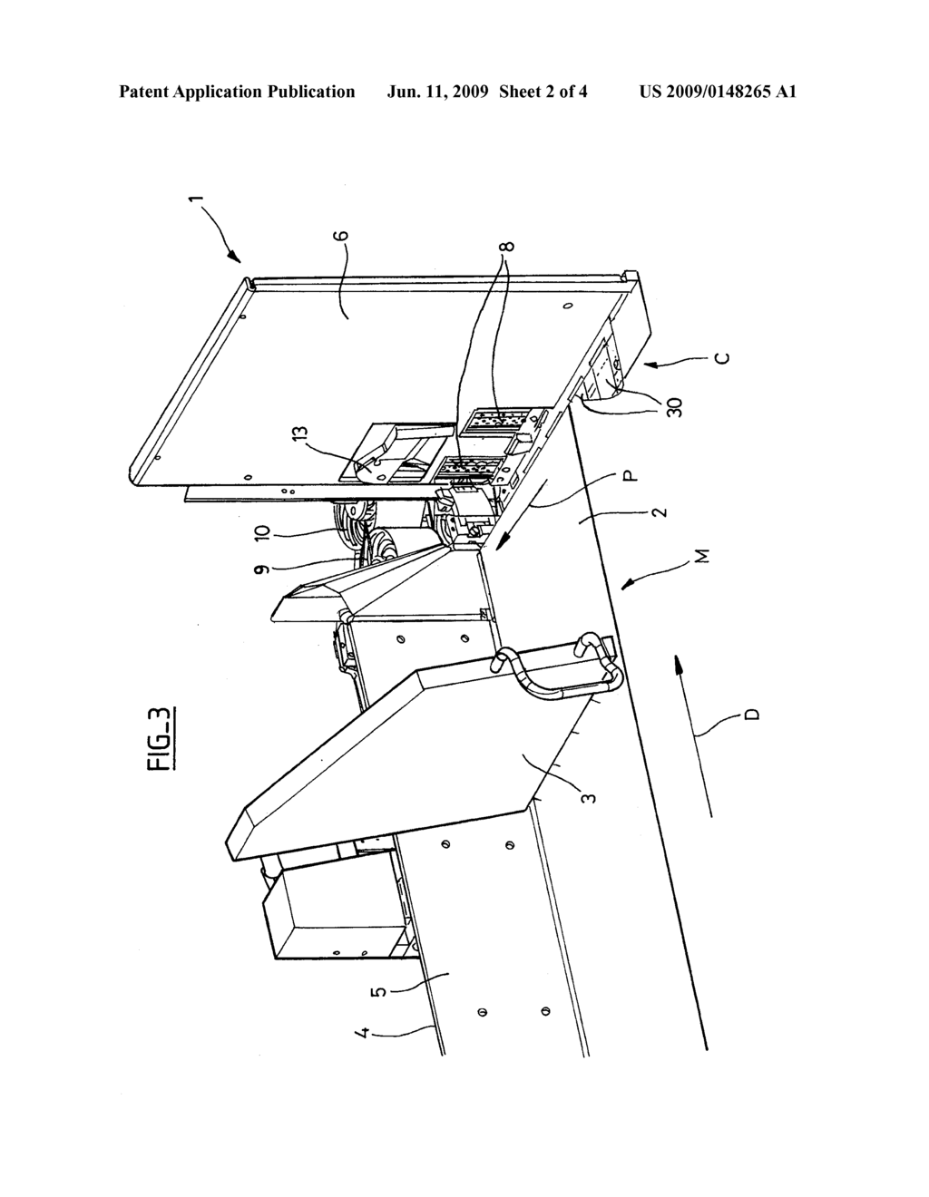 UNSTACKER APPARATUS HAVING A RETRACTABLE BLOWER MEMBER - diagram, schematic, and image 03