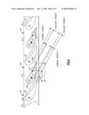 3D CONTOURED VANE ENDWALL FOR VARIABLE AREA TURBINE VANE ARRANGEMENT diagram and image