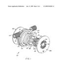 VARIABLE DISPLACEMENT PUMP HAVING A ROTATING CAM RING diagram and image