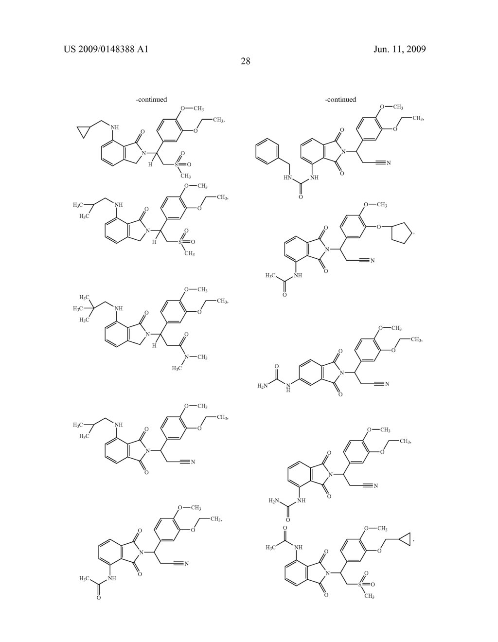 Isoindoline Compounds and Methods of Making and Using the Same - diagram, schematic, and image 29