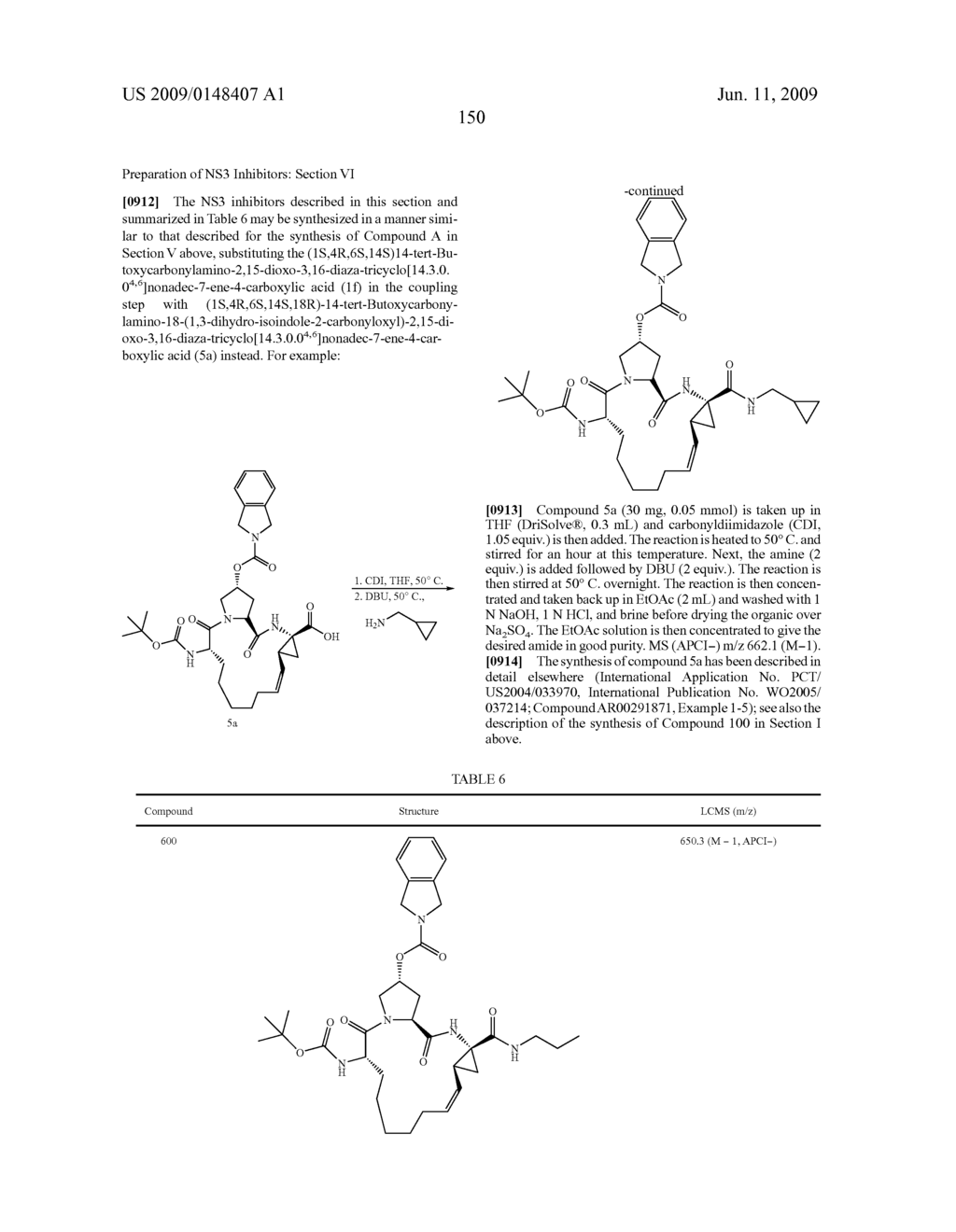Novel Macrocyclic Inhibitors of Hepatitis C Virus Replication - diagram, schematic, and image 151