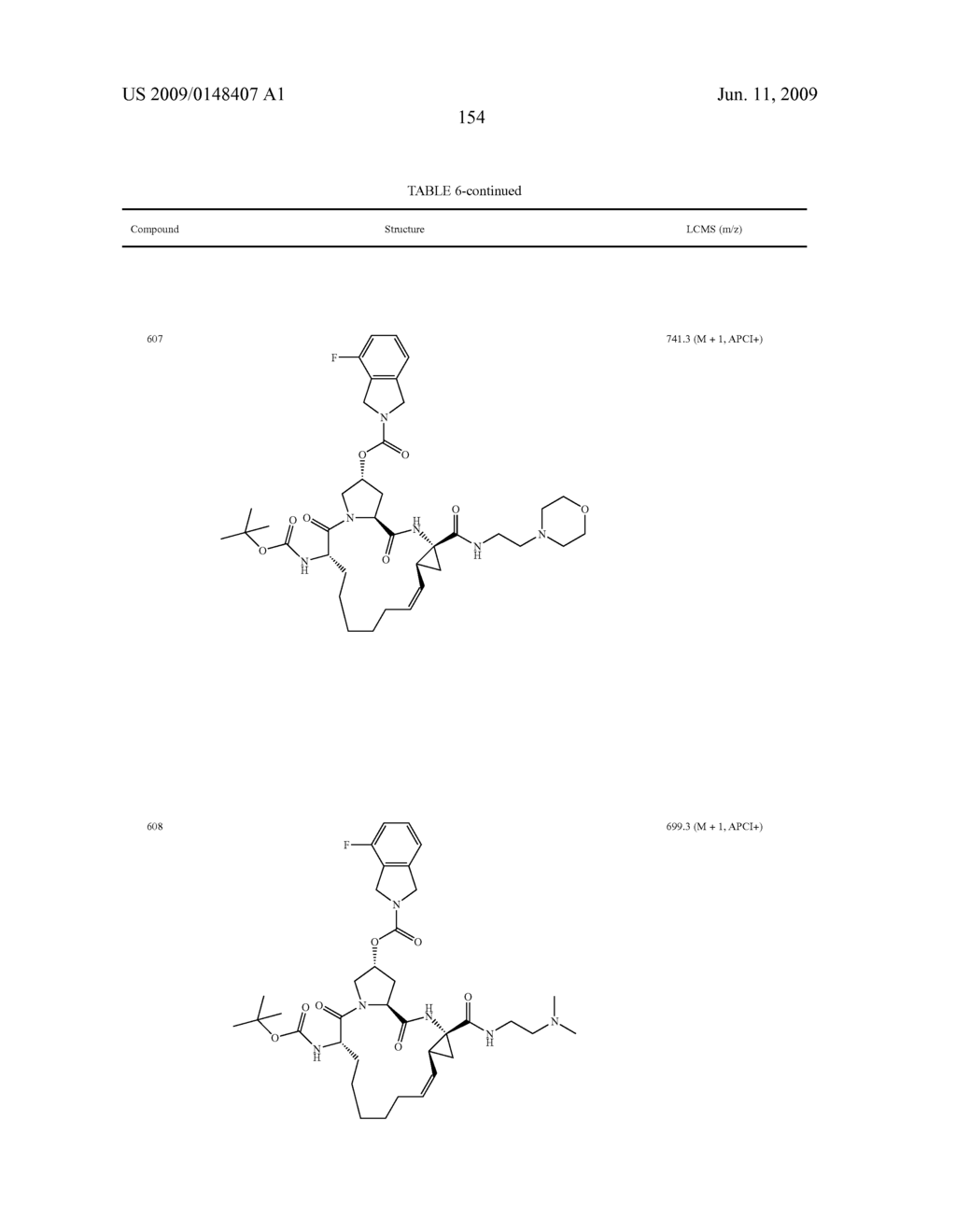 Novel Macrocyclic Inhibitors of Hepatitis C Virus Replication - diagram, schematic, and image 155