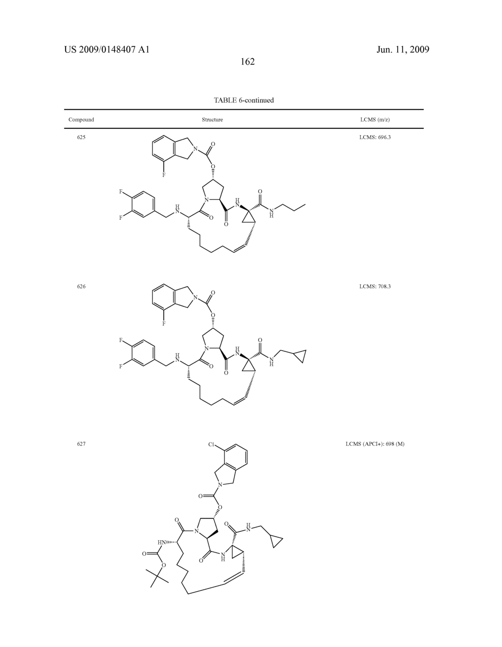 Novel Macrocyclic Inhibitors of Hepatitis C Virus Replication - diagram, schematic, and image 163