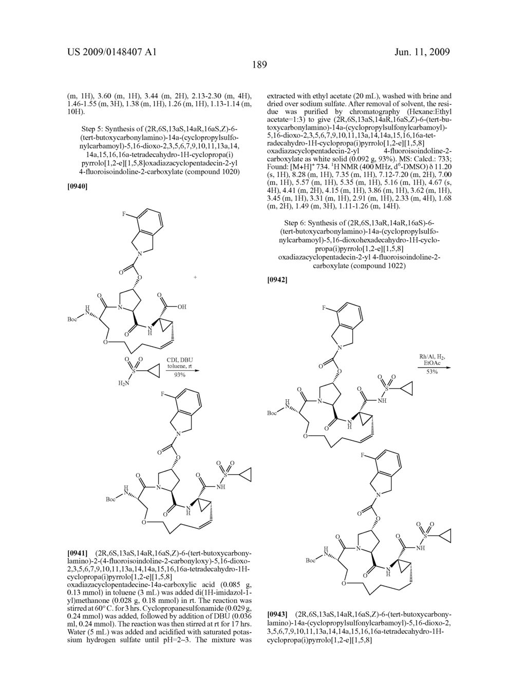 Novel Macrocyclic Inhibitors of Hepatitis C Virus Replication - diagram, schematic, and image 190