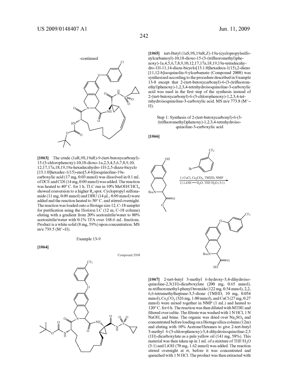 Novel Macrocyclic Inhibitors of Hepatitis C Virus Replication - diagram, schematic, and image 243