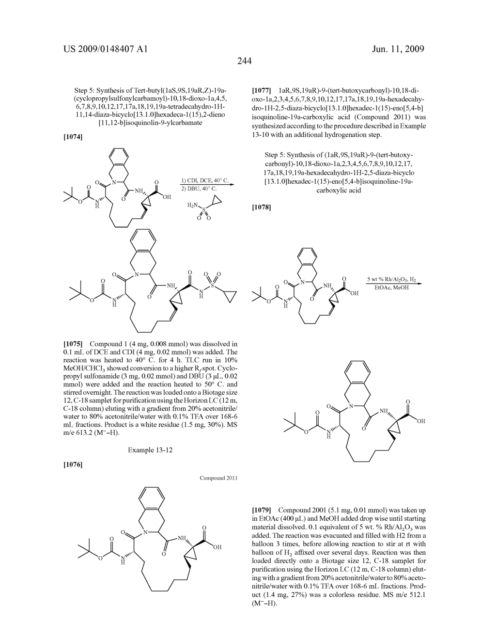 Novel Macrocyclic Inhibitors of Hepatitis C Virus Replication - diagram, schematic, and image 245