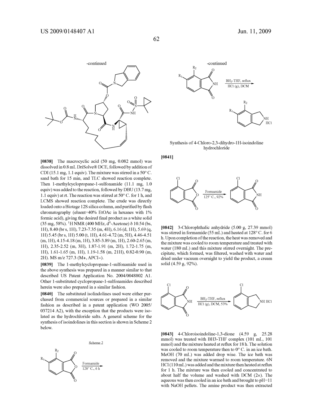 Novel Macrocyclic Inhibitors of Hepatitis C Virus Replication - diagram, schematic, and image 63