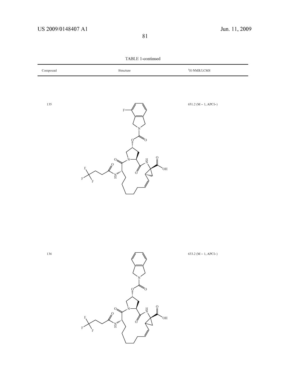Novel Macrocyclic Inhibitors of Hepatitis C Virus Replication - diagram, schematic, and image 82