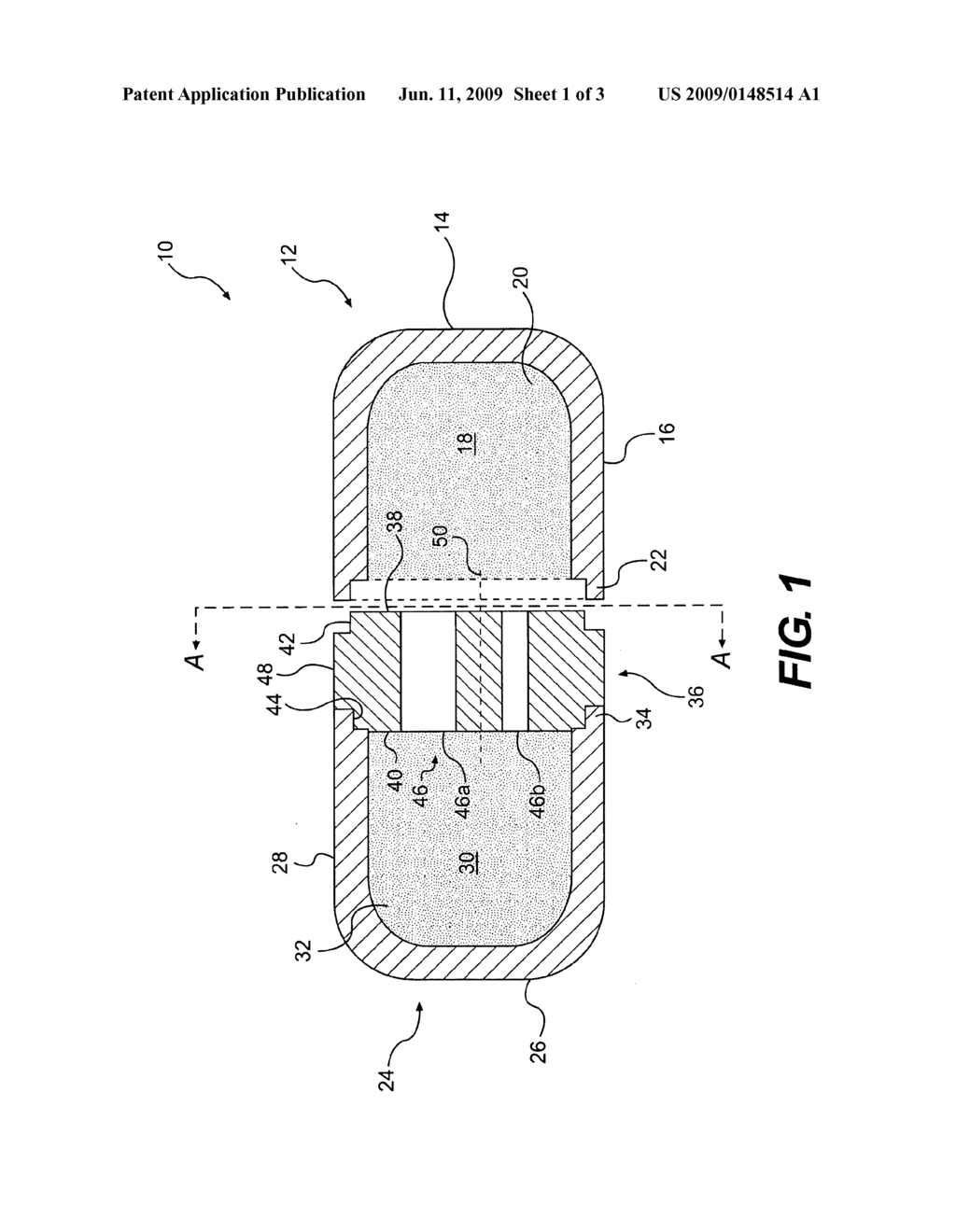 Multipart capsule for staged release of one or more pharmaceutical compositions - diagram, schematic, and image 02