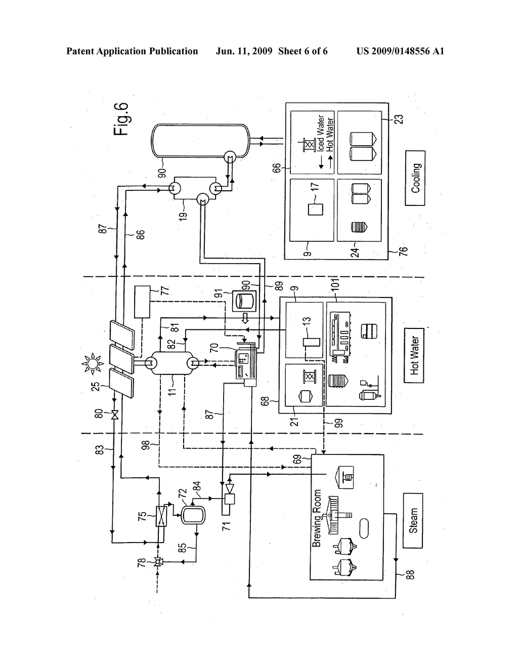 Brewery plant and method - diagram, schematic, and image 07