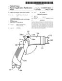 Spray gun having adjustable handle diagram and image