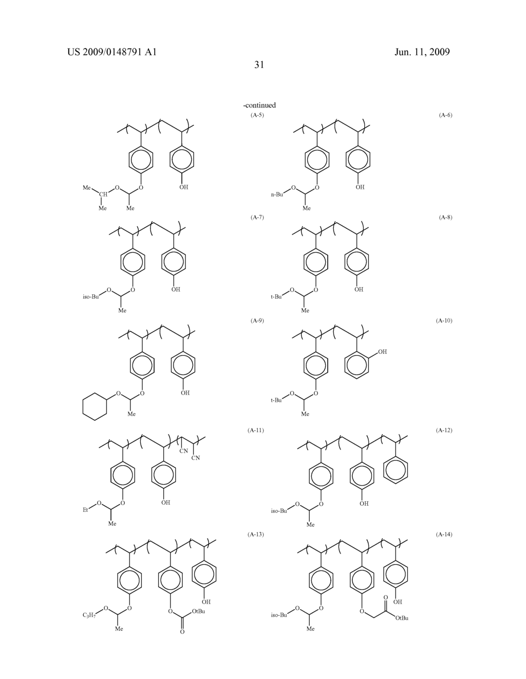 POSITIVE PHOTOSENSITIVE COMPOSITION - diagram, schematic, and image 32