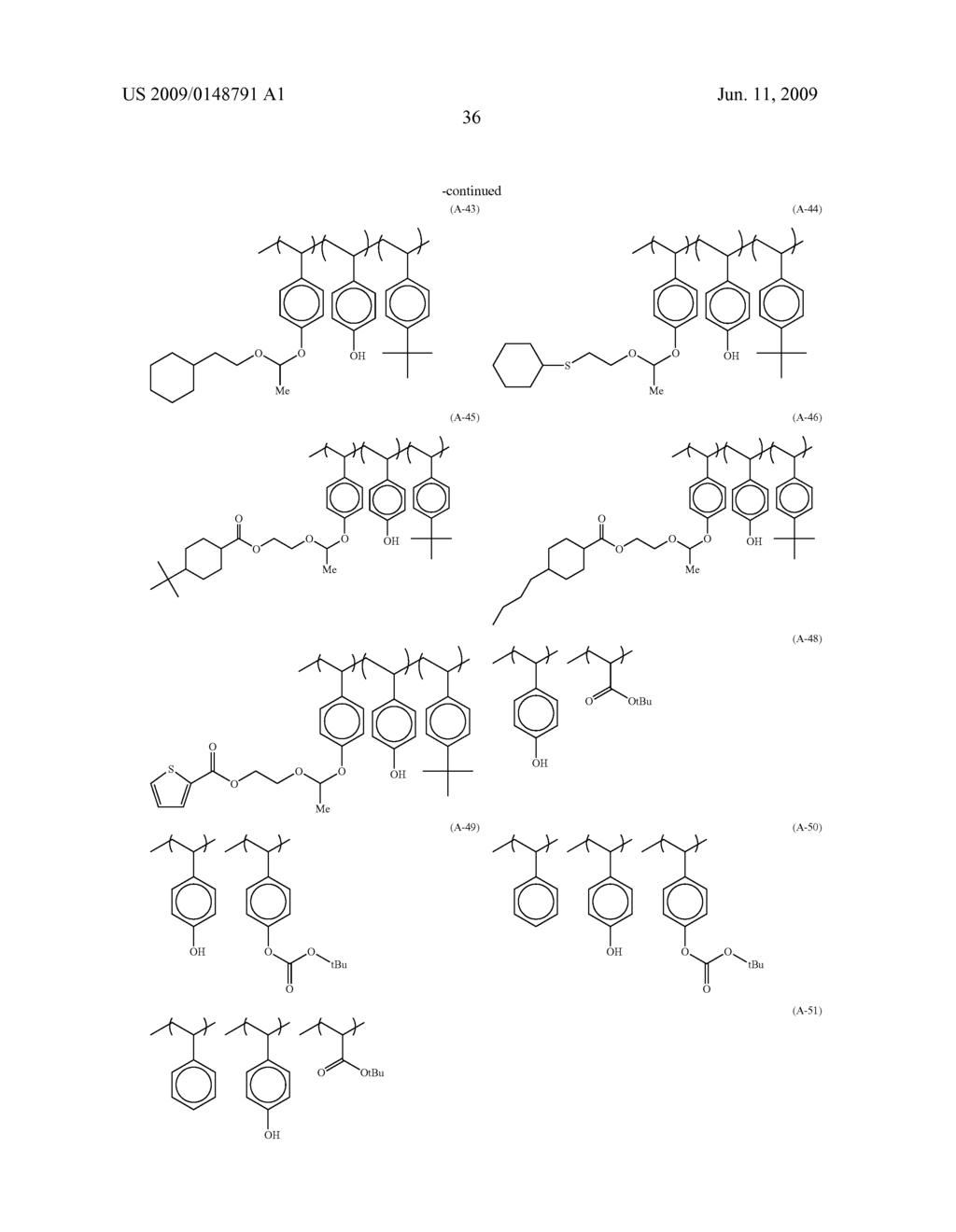 POSITIVE PHOTOSENSITIVE COMPOSITION - diagram, schematic, and image 37