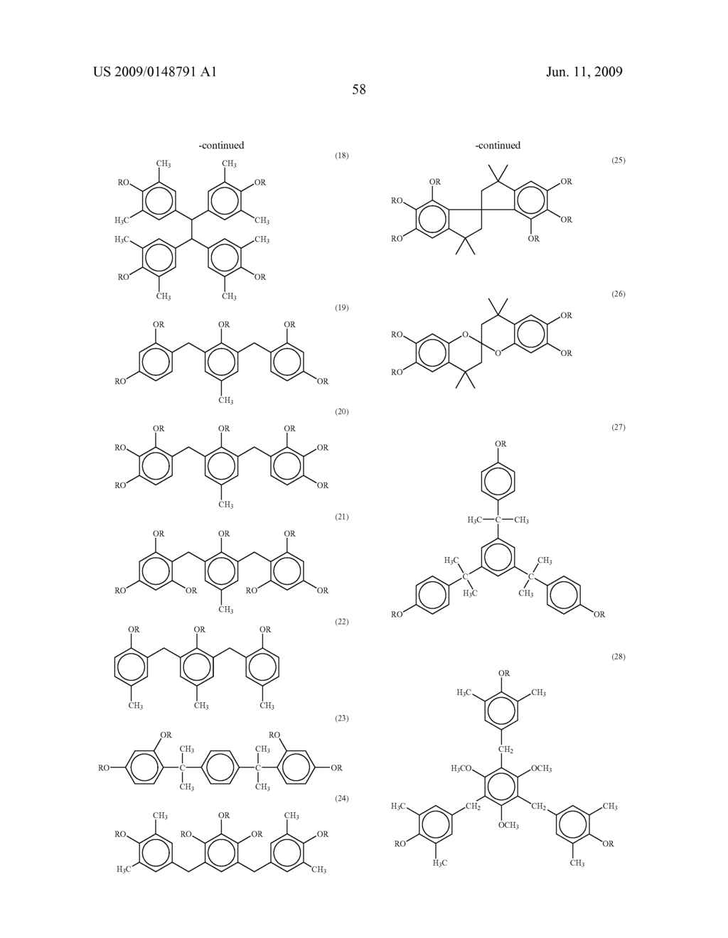 POSITIVE PHOTOSENSITIVE COMPOSITION - diagram, schematic, and image 59