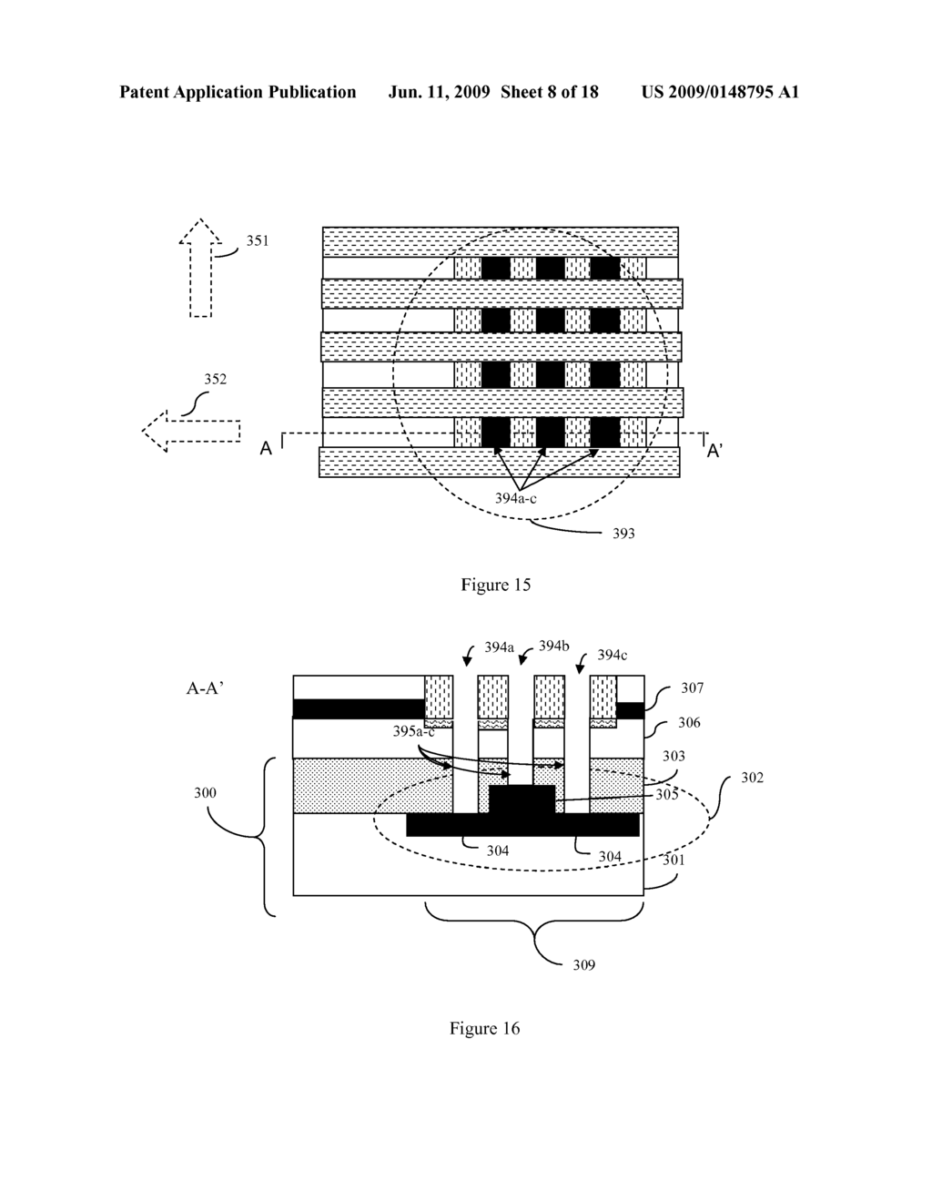 PATTERNING METHOD USING A COMBINATION OF PHOTOLITHOGRAPHY AND COPOLYMER SELF-ASSEMBLYING LITHOGRAPHY TECHNIQUES - diagram, schematic, and image 09