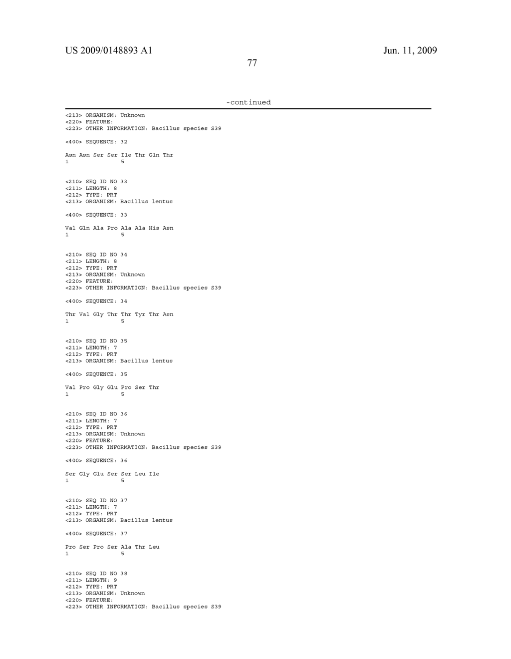 Novel Subtilases - diagram, schematic, and image 81