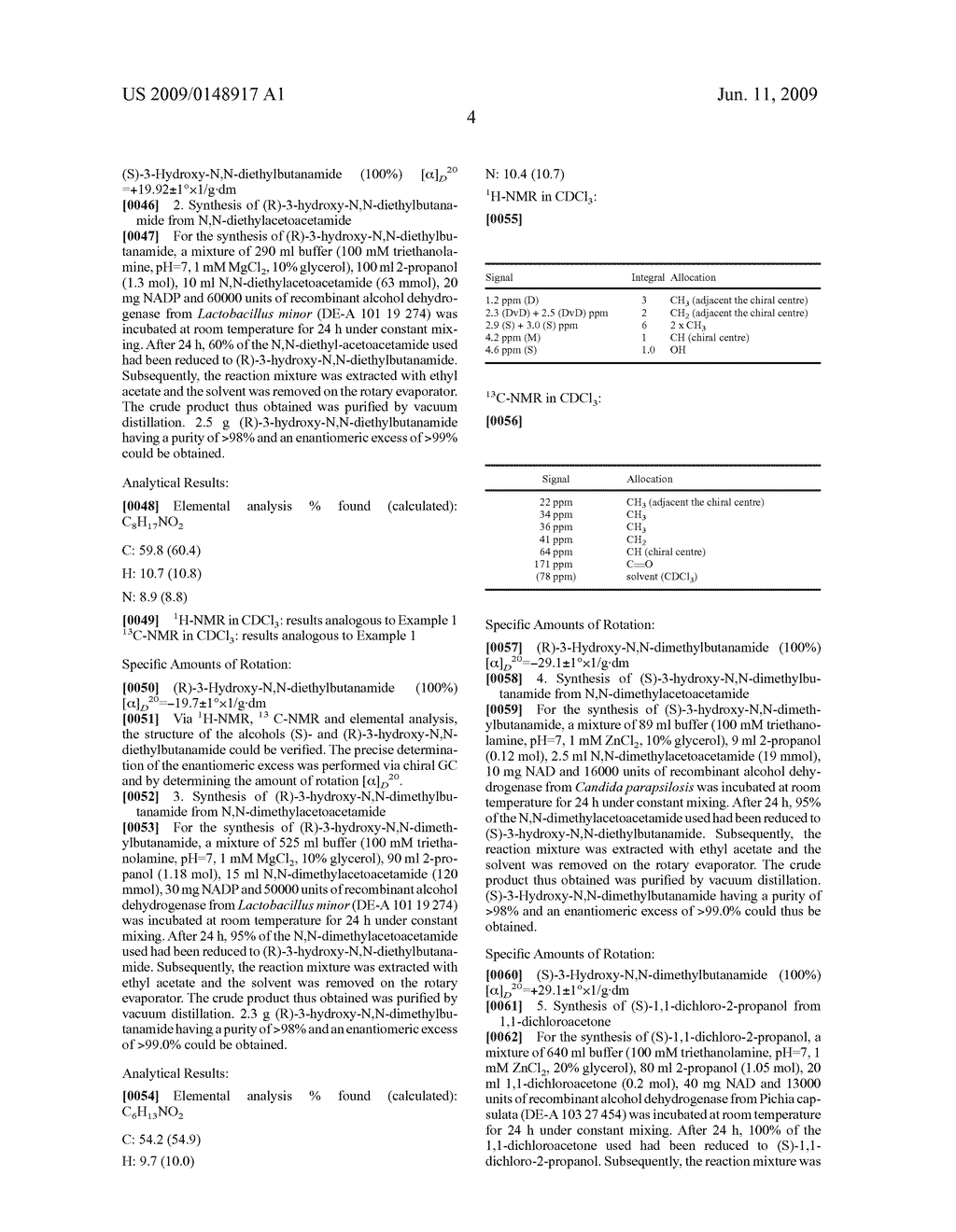 METHOD FOR PRODUCING CHIRAL ALCOHOLS - diagram, schematic, and image 05