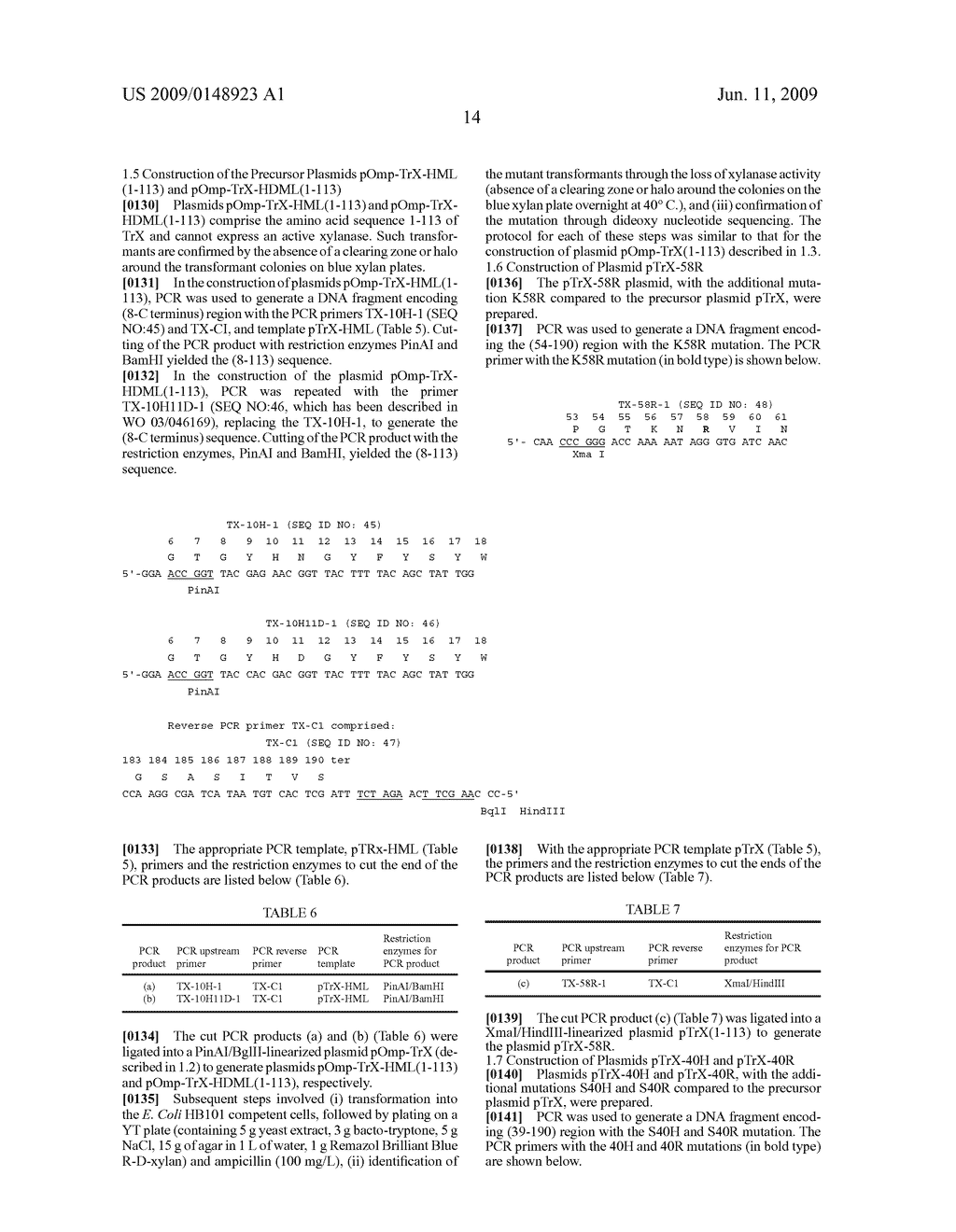 MODIFICATION OF XYLANASES TO INCREASE THERMOPHILICITY, THERMOSTABILITY AND ALKALOPHILICITY - diagram, schematic, and image 36