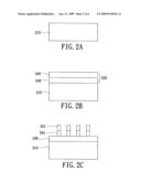 Pattering method for a semiconductor substrate diagram and image