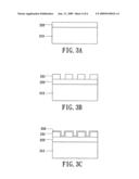 Pattering method for a semiconductor substrate diagram and image