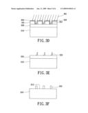 Pattering method for a semiconductor substrate diagram and image