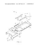 SLIDE MECHANISM FOR SLIDE-TYPE PORTABLE TERMINAL DEVICES diagram and image