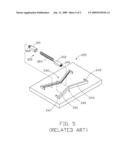 SLIDE MECHANISM FOR SLIDE-TYPE PORTABLE TERMINAL DEVICES diagram and image