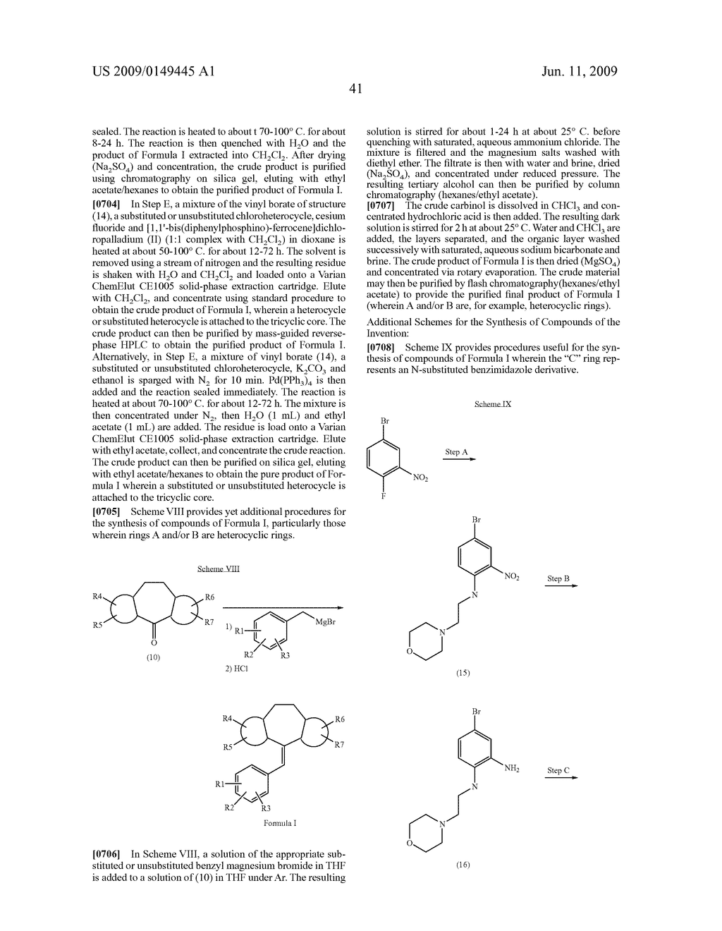 TRICYCLIC STEROID HORMONE NUCLEAR RECEPTOR MODULATORS - diagram, schematic, and image 42