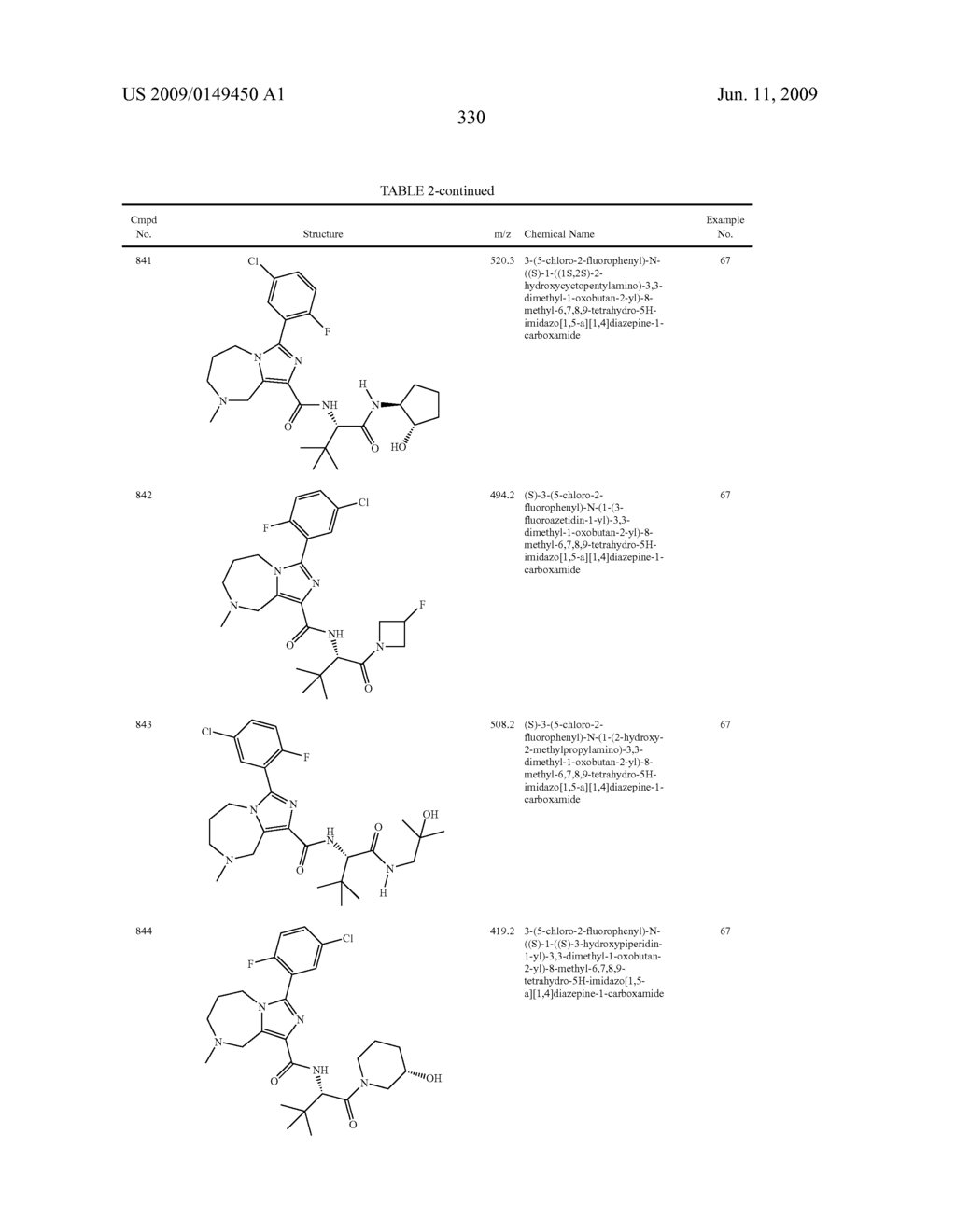 SUBSTITUTED IMIDAZOHETEROCYCLES - diagram, schematic, and image 334