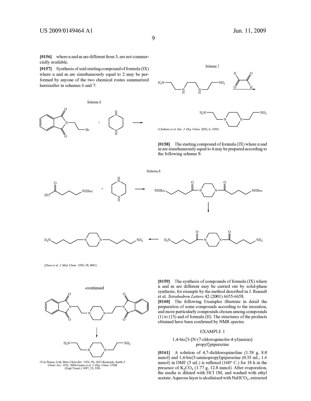 Use of 1,4-bis (3-aminoalkyl) piperazine derivatives in the treatment of neurodegenerative diseases - diagram, schematic, and image 11
