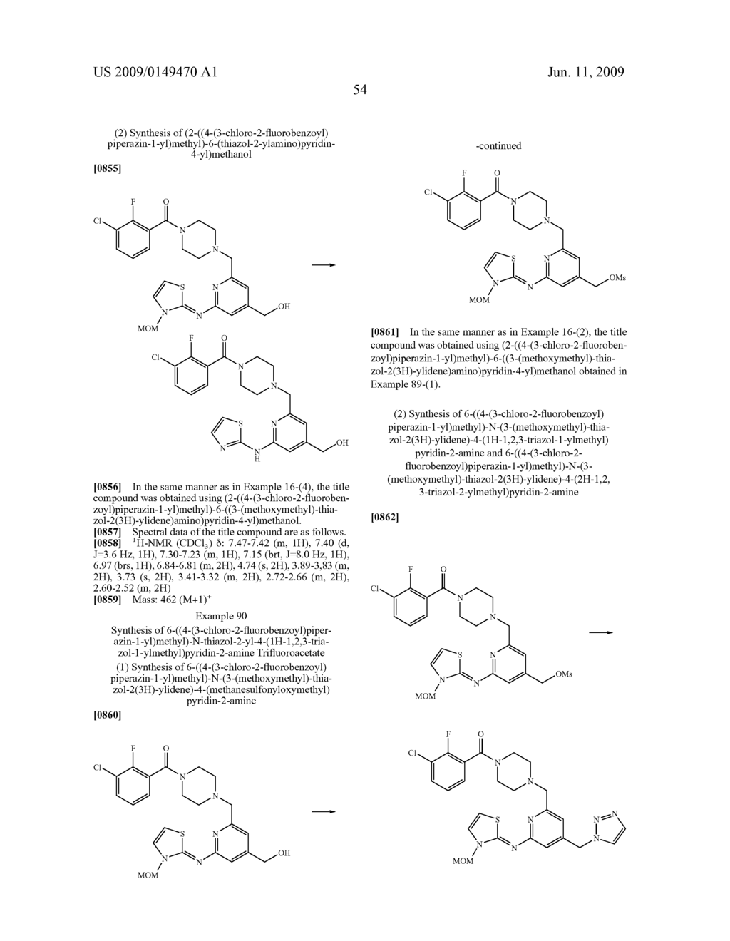 Novel aminopyridine derivatives having aurora a selective inhibitory action - diagram, schematic, and image 55