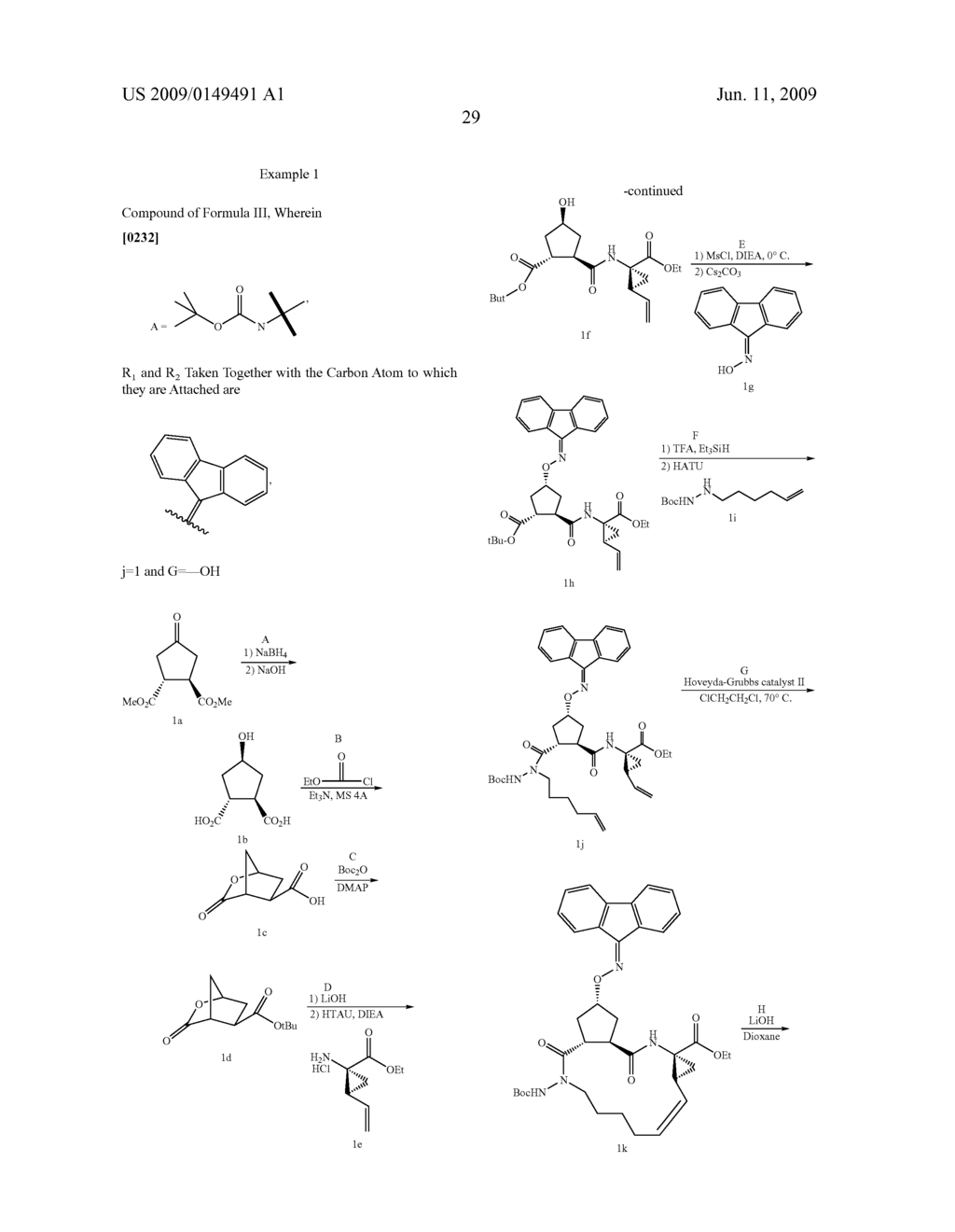 CARBOCYCLIC OXIME HEPATITIS C VIRUS SERINE PROTEASE INHIBITORS - diagram, schematic, and image 30