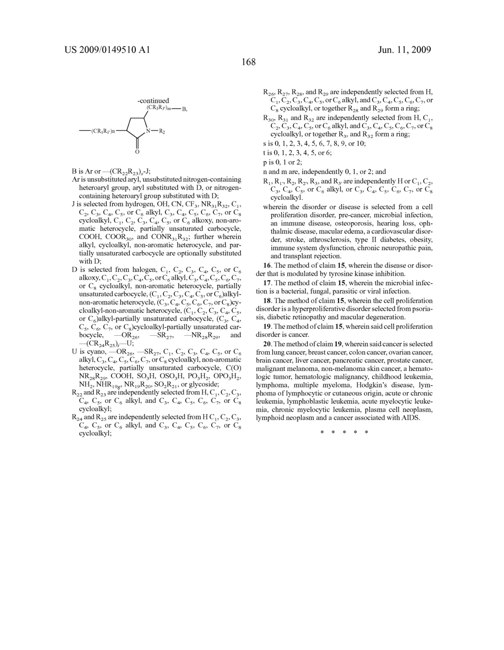 Compositions and methods for modulating a kinase cascade - diagram, schematic, and image 169