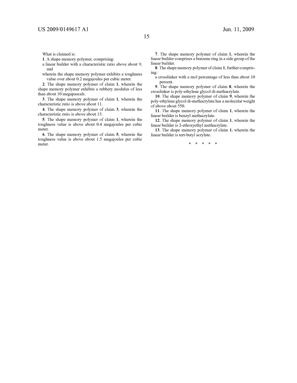 SHAPE MEMORY POLYMER MATERIALS WITH CONTROLLED TOUGHNESS AND METHODS OF FORMULATING SAME - diagram, schematic, and image 19