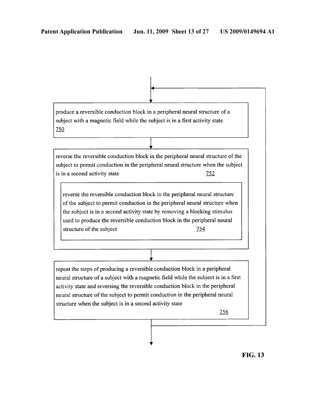 System for magnetic modulation of neural conduction - diagram, schematic, and image 14