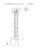 Catheter device with a position sensor system for treating a vessel blockage using image monitoring diagram and image