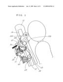 MASSAGE UNIT AND MASSAGE MACHINE OF CHAIR TYPE HAVING THE UNIT diagram and image