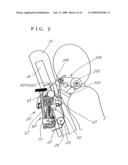 MASSAGE UNIT AND MASSAGE MACHINE OF CHAIR TYPE HAVING THE UNIT diagram and image