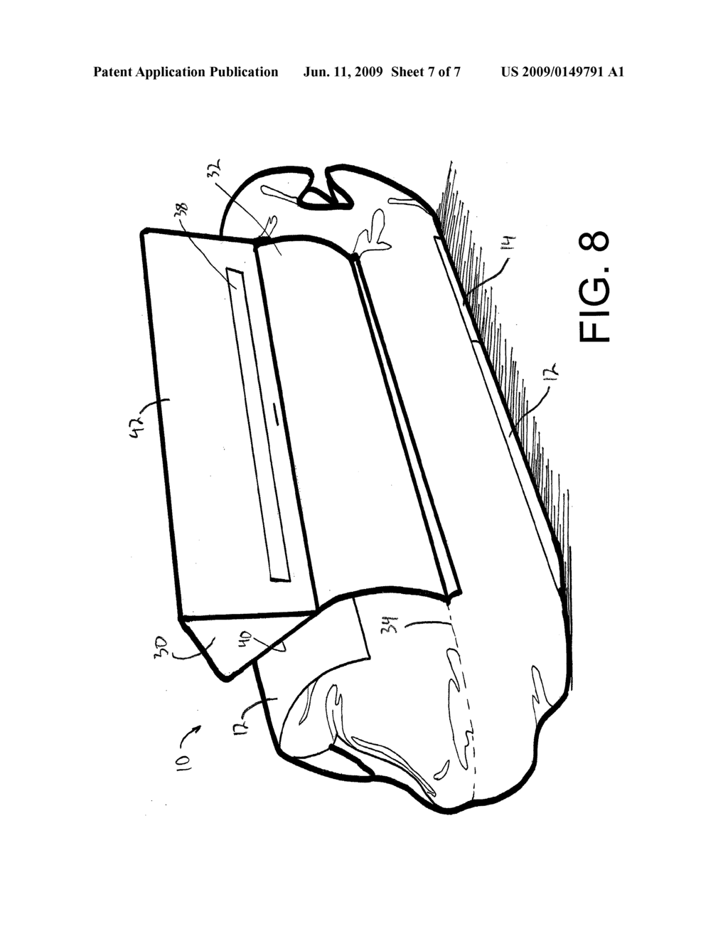 STABILIZATION WEDGE FOR ULCER PREVENTION AND THERAPEUTIC/TREATMENT BOOT - diagram, schematic, and image 08