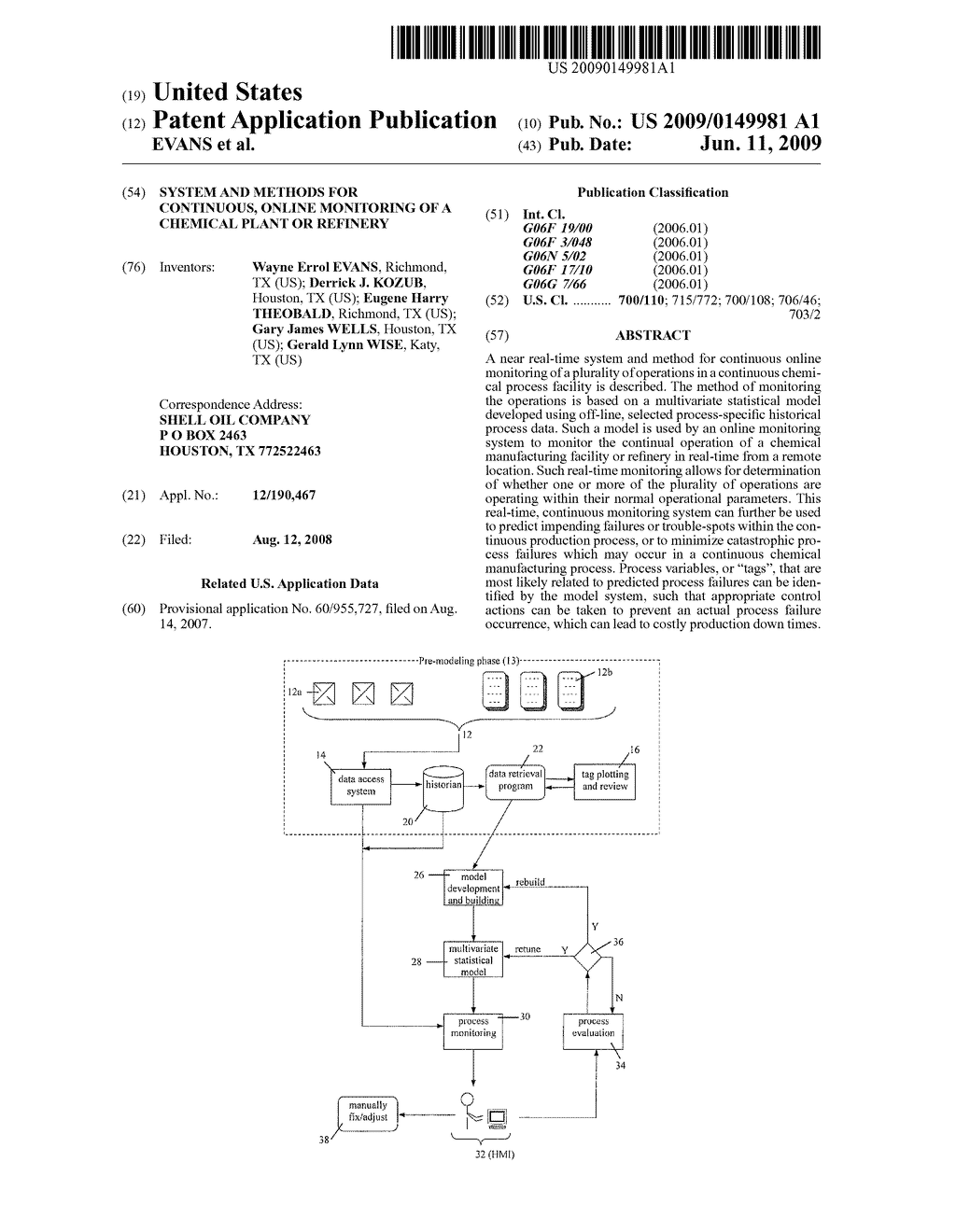 SYSTEM AND METHODS FOR CONTINUOUS, ONLINE MONITORING OF A CHEMICAL PLANT OR REFINERY - diagram, schematic, and image 01