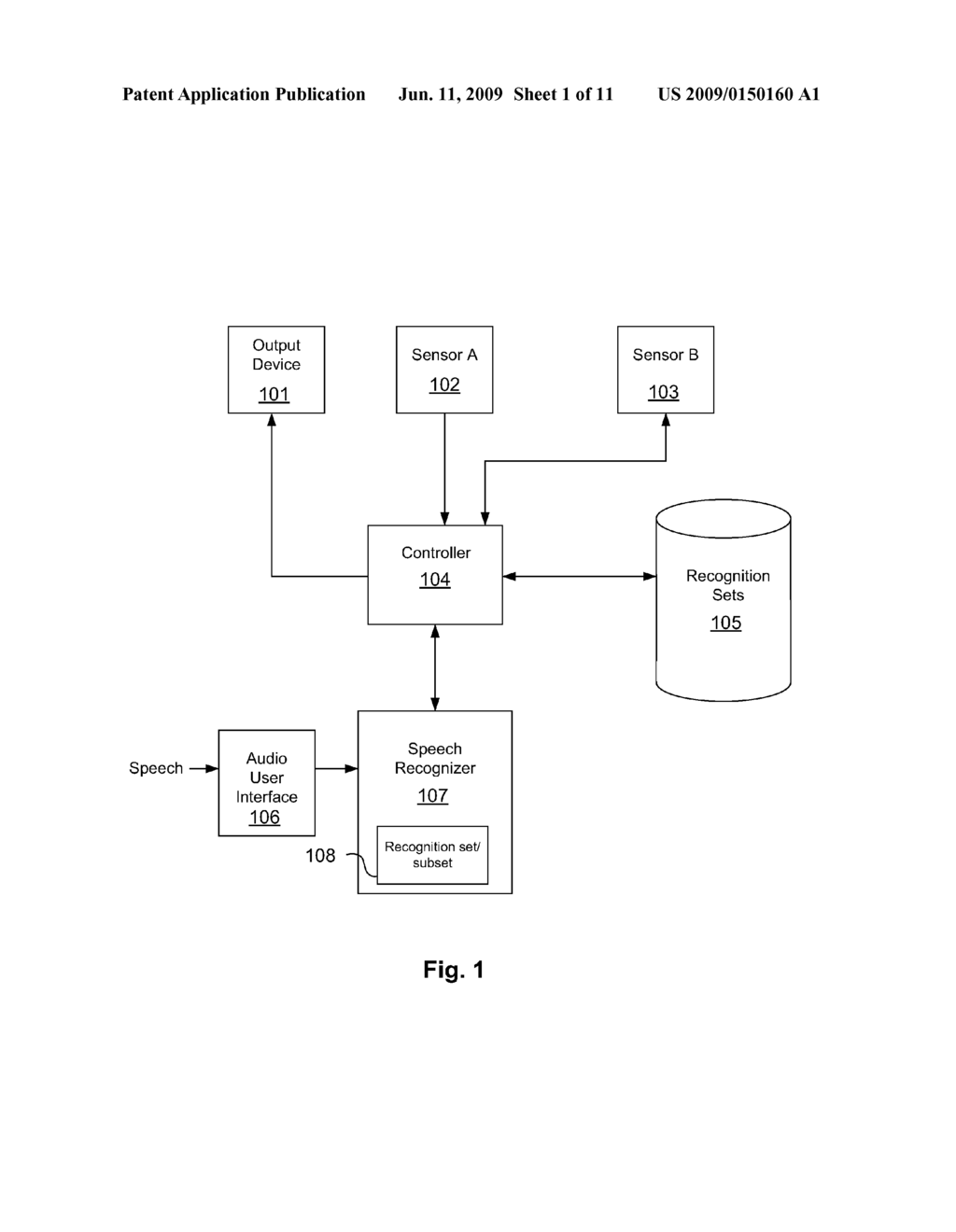 SYSTEMS AND METHODS OF PERFORMING SPEECH RECOGNITION USING GESTURES - diagram, schematic, and image 02